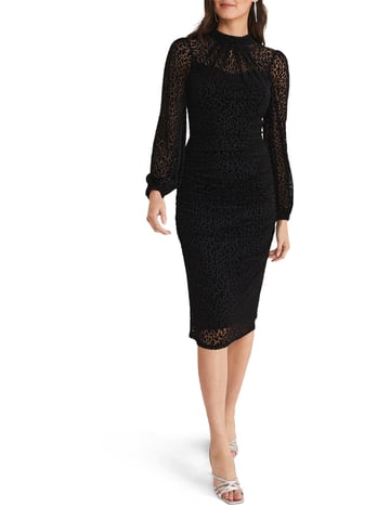 Capriana Leopard Burnout Dress