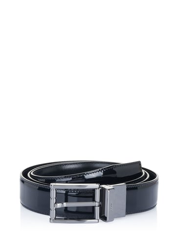 Bally reversible belt black