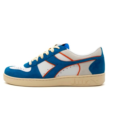 Sneakers Diadora Magic Basketball Low Suede Leather Royal/White