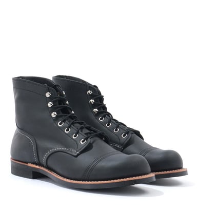 Men's Red Wing 8084 Iron Ranger Boots in Black