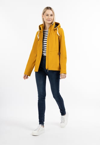 ICEBOUND softshell jacket women mustard
