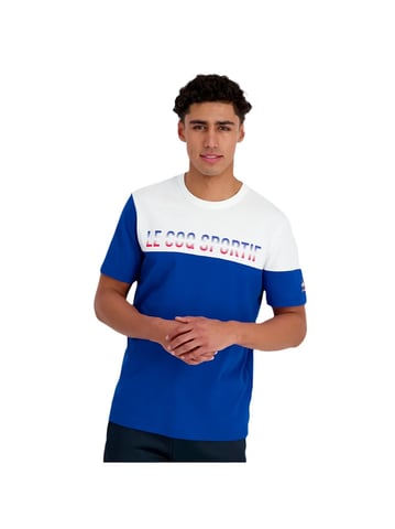 Le Coq Sportif Tricolor T-Shirt for Men