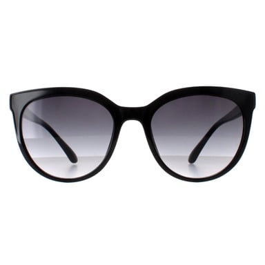 Calvin Klein CK22552S 001 glanzend zwart grijs gradiënt zonnebril