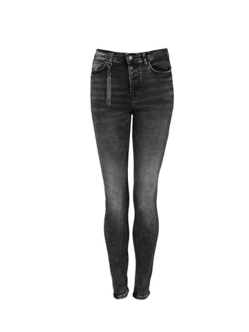 Guess Trousers Jeansowe Woman's Black