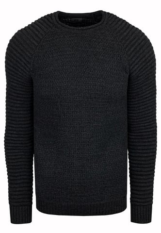 Rusty Neal Trui Ronde Hals Trui Black