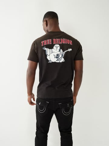 Buddha Washed Tee in Black