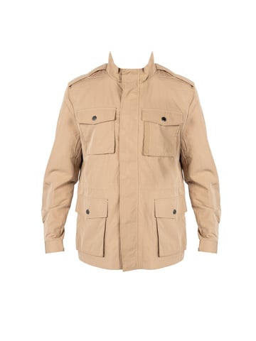 Guess Jacket Filip Men's Beige