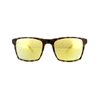 Police Sunglasses S1870M L50G Shiny Havana Ochre Grey