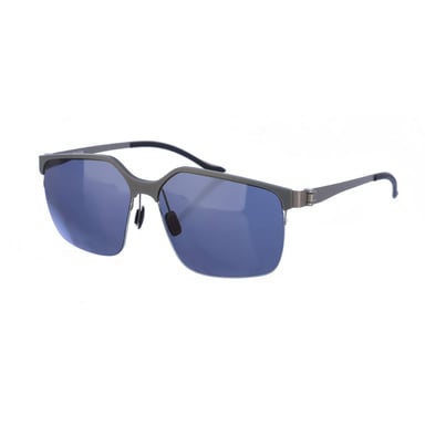 Rectangular shaped acetate sunglasses M1037 men