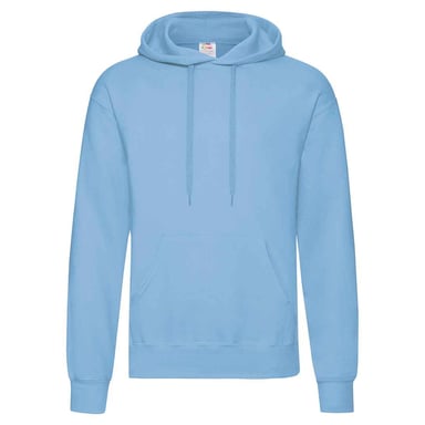 Fruit of the Loom Unisex Adult Classic Hoodie (Sky Blue)
