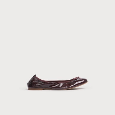 LK Bennett  Trilly Flats, Burgundy