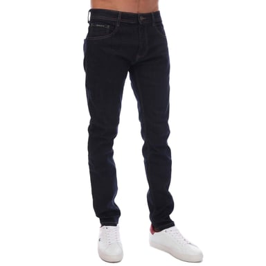Heren Henleys Mayhen Slim Jeans in Donkerblauw