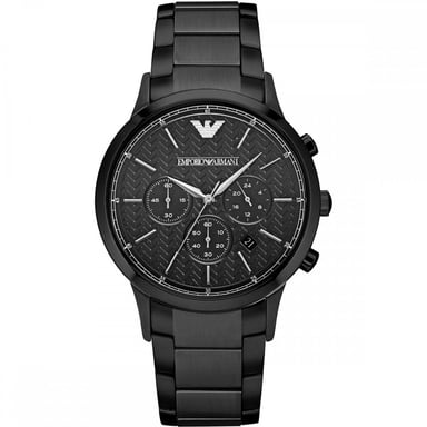 Emporio Armani AR2485 Svart metallklocka för män