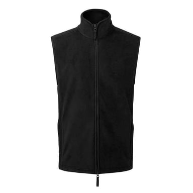Premier Mens Artisan Fleece Gilet (Black)