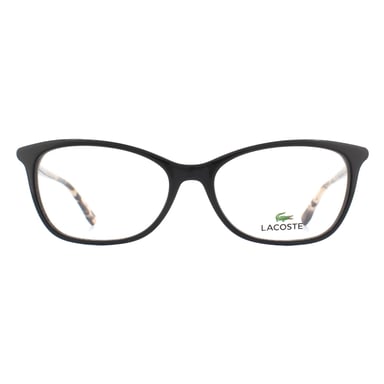 Lacoste Cats Eye Black and Havana Womens Glasses Frames