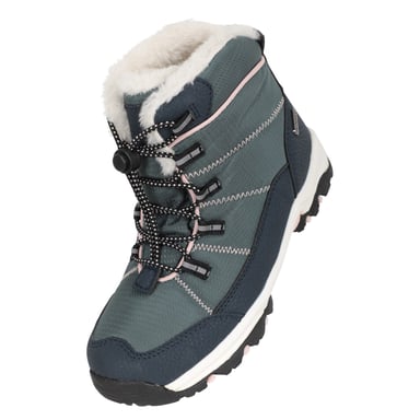 Mountain Warehouse Childrens/Kids Comet Waterproof Snow Boots (Green)
