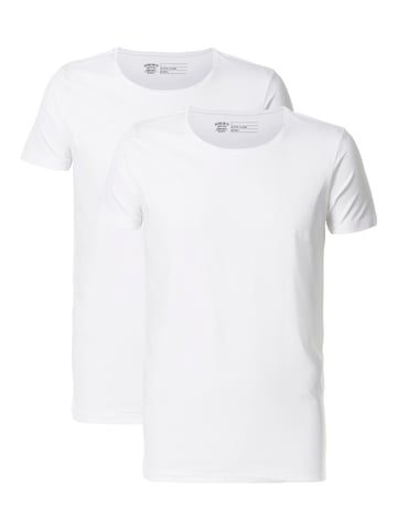 Petrol Industries - 2-pack Basic Crew Neck T-shirts Men - Bright White