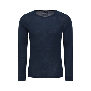 Mountain Warehouse Mens Merino Wool Thermal Top (Navy)