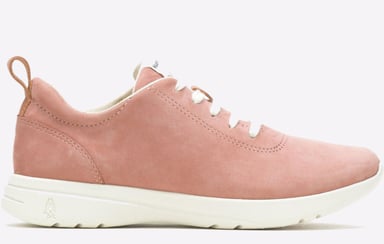 Hush Puppies Good Leren Damessneakers In Blozende Kleur