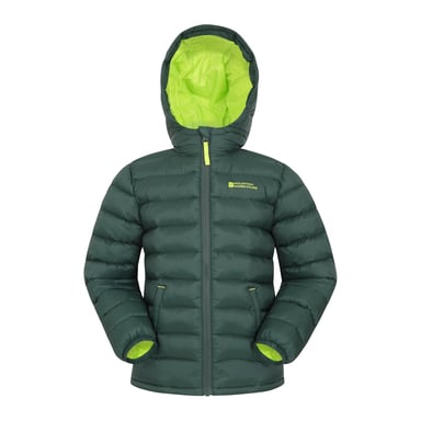 Mountain Warehouse Childrens/Kids Seasons II Padded Jacket (Khaki Green)