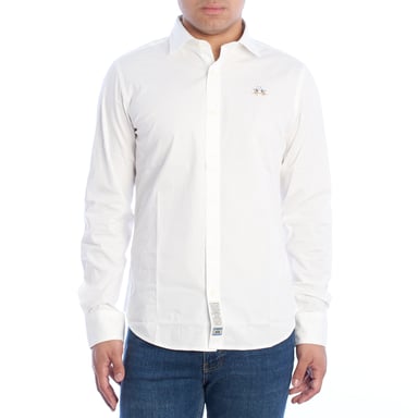 YMC002-PP483 Men's Slim Fit Long Sleeve Shirt