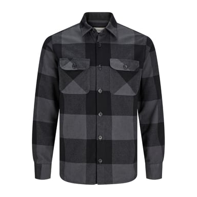 Produkt Overhemden Dean Check Overshirt Grey