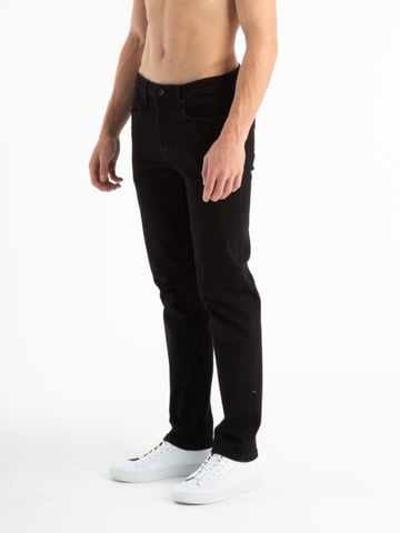 Heren Luke 1977 Freddie Fast Slim Straight Fit Jeans in Zwart