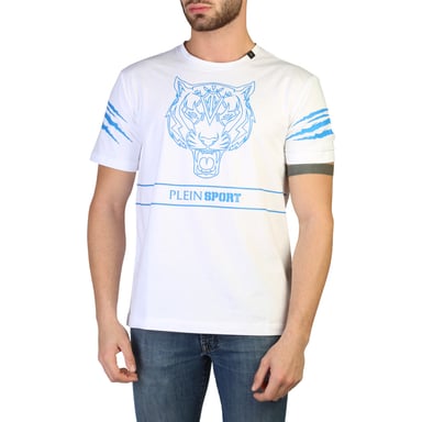 Plein Sport White Cotton Men's T-Shirt