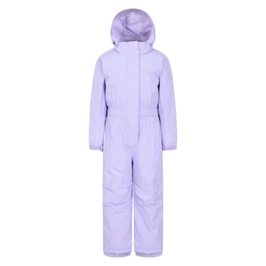 Mountain Warehouse Childrens/Kids Cloud All In One Waterproof Snowsuit (Light Purple)