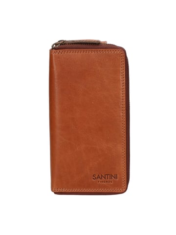 Santini wallet unisex TAN