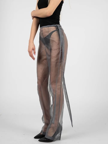 Patrizia Pepe Trousers Woman's Grey