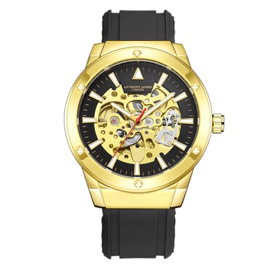 Hand Assembled Anthony James Limited Edition Expedite Automatic Gold