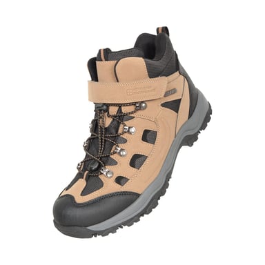 Mountain Warehouse Mens Adventurer Adaptive Faux Suede Waterproof Boots (Brown)