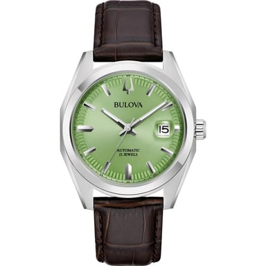 Bulova Surveyor Heren Horloge Bruin 96B427