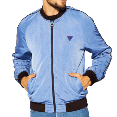 Guess Men's Blouson Classic Triangle Logo