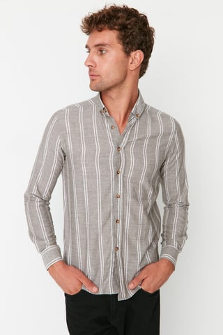 Trendyol Men's Striped Shirt