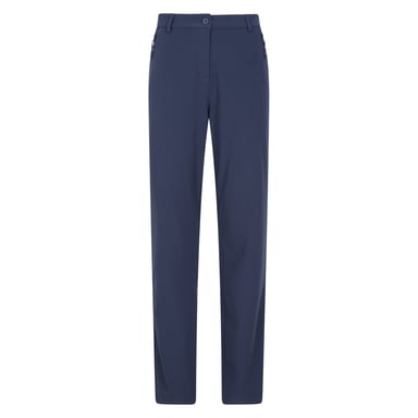 Mountain Warehouse Womens/Ladies Vermont Softshell Hiking Trousers (Navy)