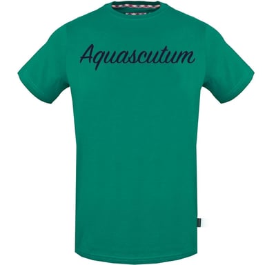 Aquascutum Signature Logo Grön T-shirt