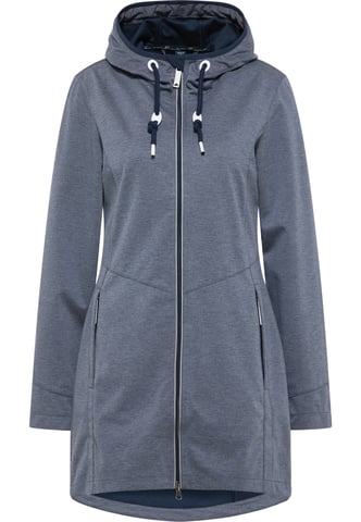 Dreimaster functional jacket women marine melange