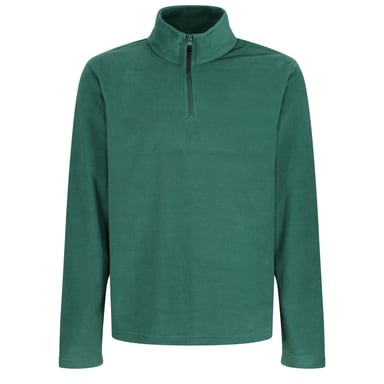 Regatta Mens Micro Zip Neck Fleece Top (Bottle Green)