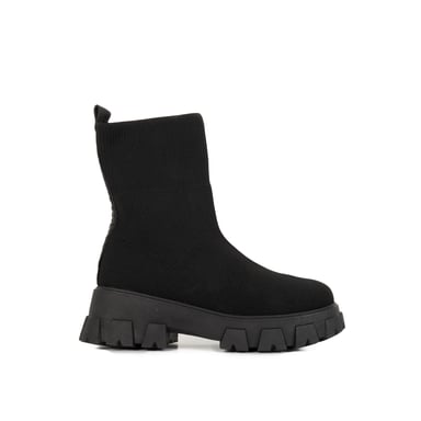 María Barceló Sock Boot in Black