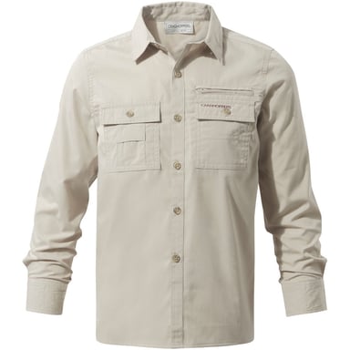 Craghoppers Boys Adventure Trek Durable Long Sleeved Shirt