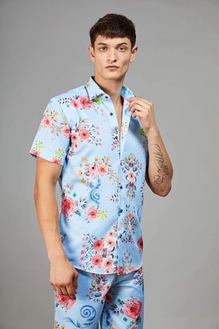 Connor Floral Print Shirt