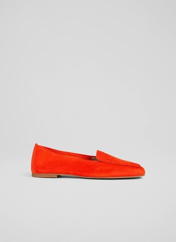 LK Bennett Tina Flats, Orange