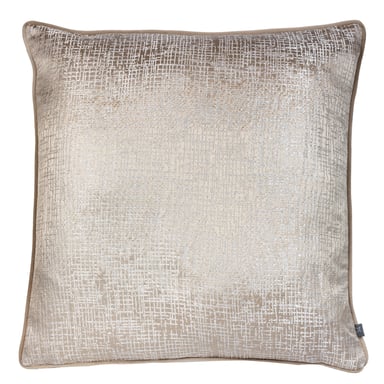 Prestigious Textiles Cinder Metallic Jacquard Piped Cushion Cover