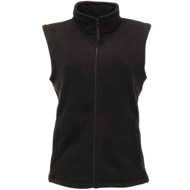 Regatta Womens/Ladies Micro Fleece Bodywarmer / Gilet (Black)