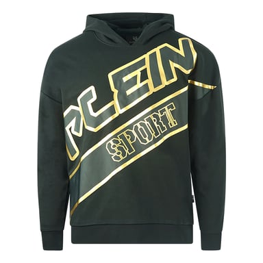 Philipp Plein Sport Large Logo Black Hoodie
