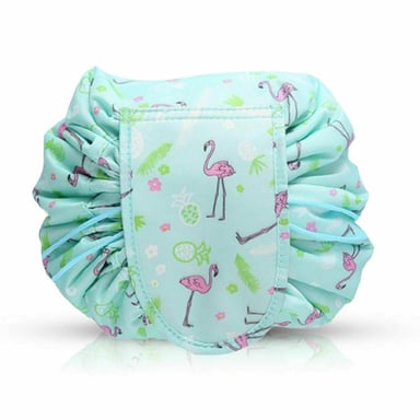 Envie Cosmetic Drawstring Bag Pouch Turquoise