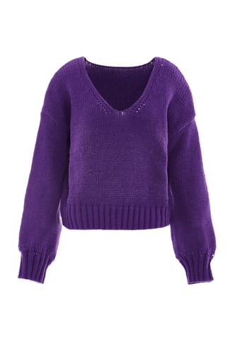 Mymo Pullover women purple