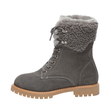 EVER AU Dam Sittella Fashion Chunky Boots - Grå